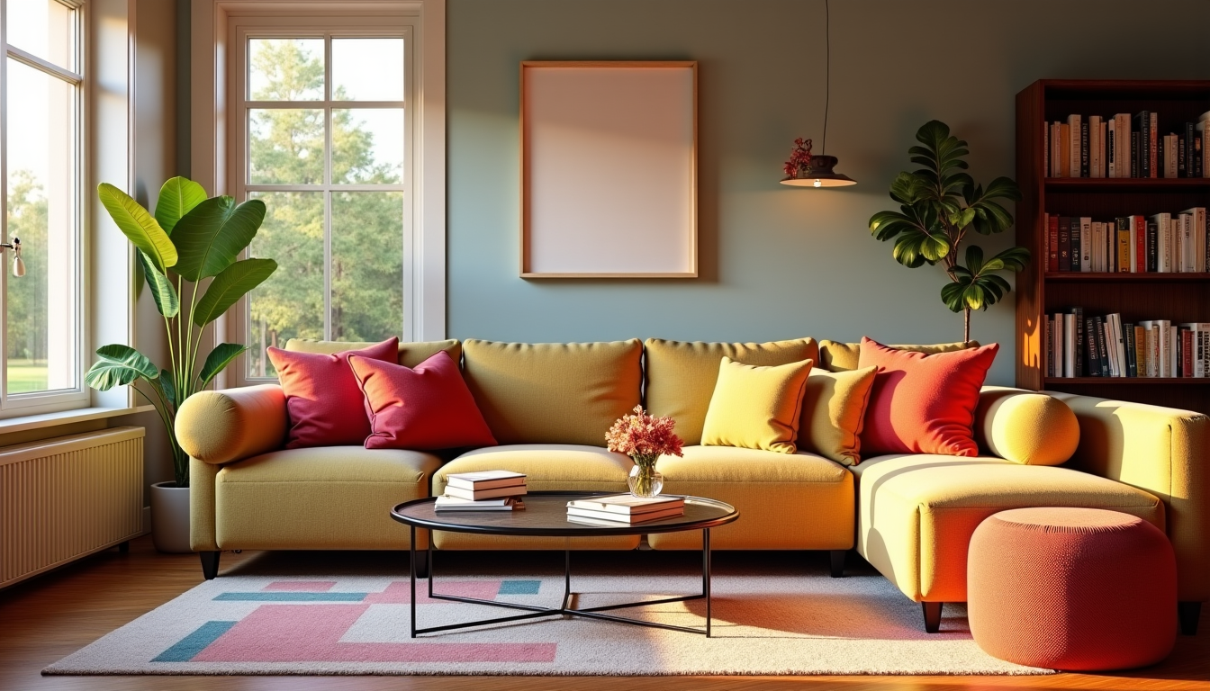 Illustration : chaque pièce de la maison a une fonction — harmoniser les couleurs dans une pièce sans faute de goût ?