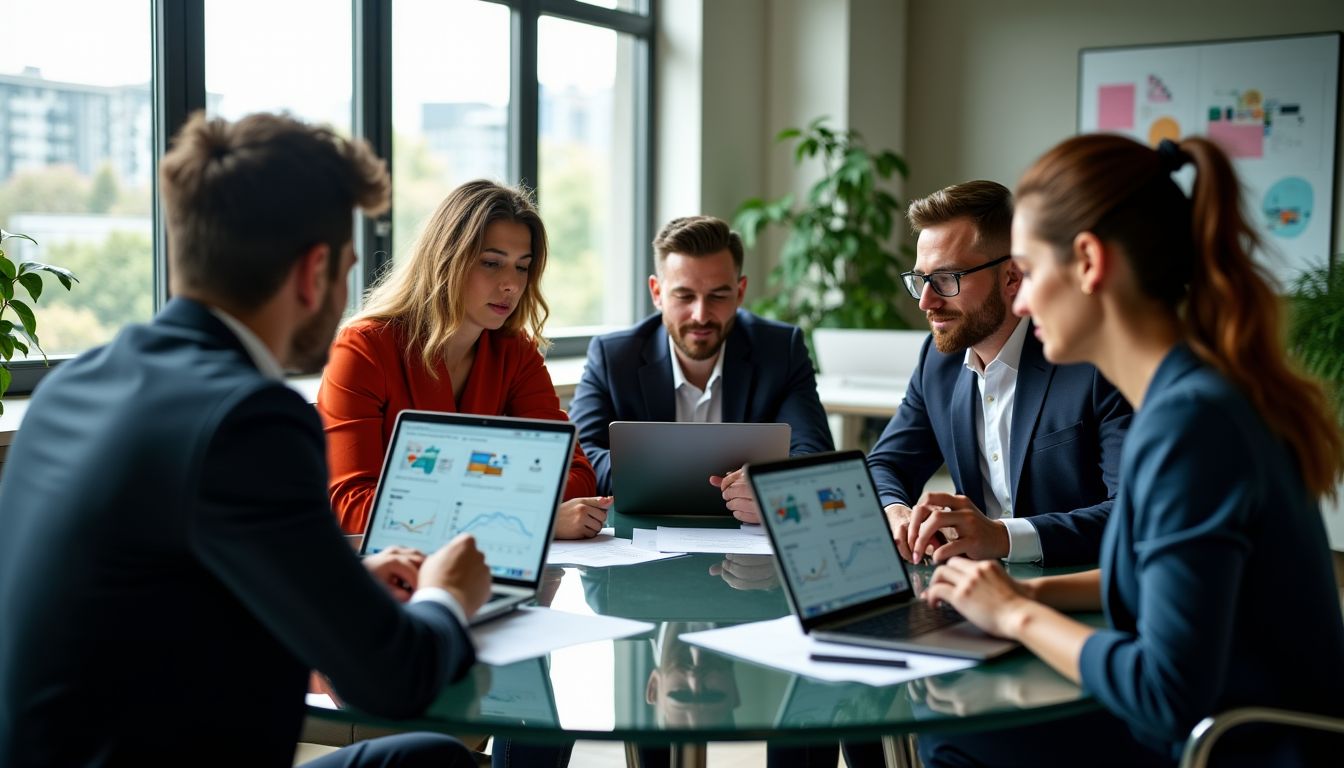 Illustration : ndidatures (ats), d'outils de sourcing intelligent et de — clés pour transformer les défis du recrutement indépendant en opportunités de croissance