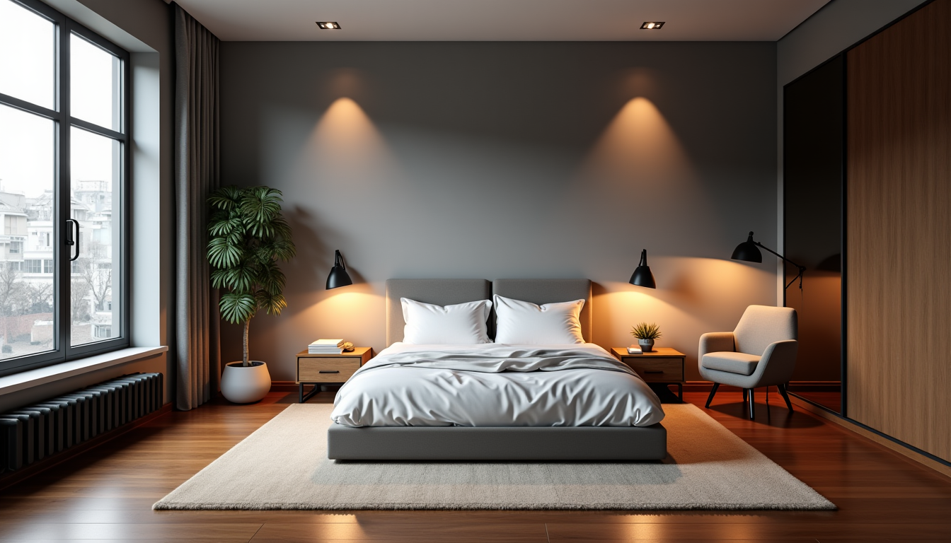 spot led choisir pour l'éclairage d'une chambre ? — pensez à la disposition de vos meubles et
