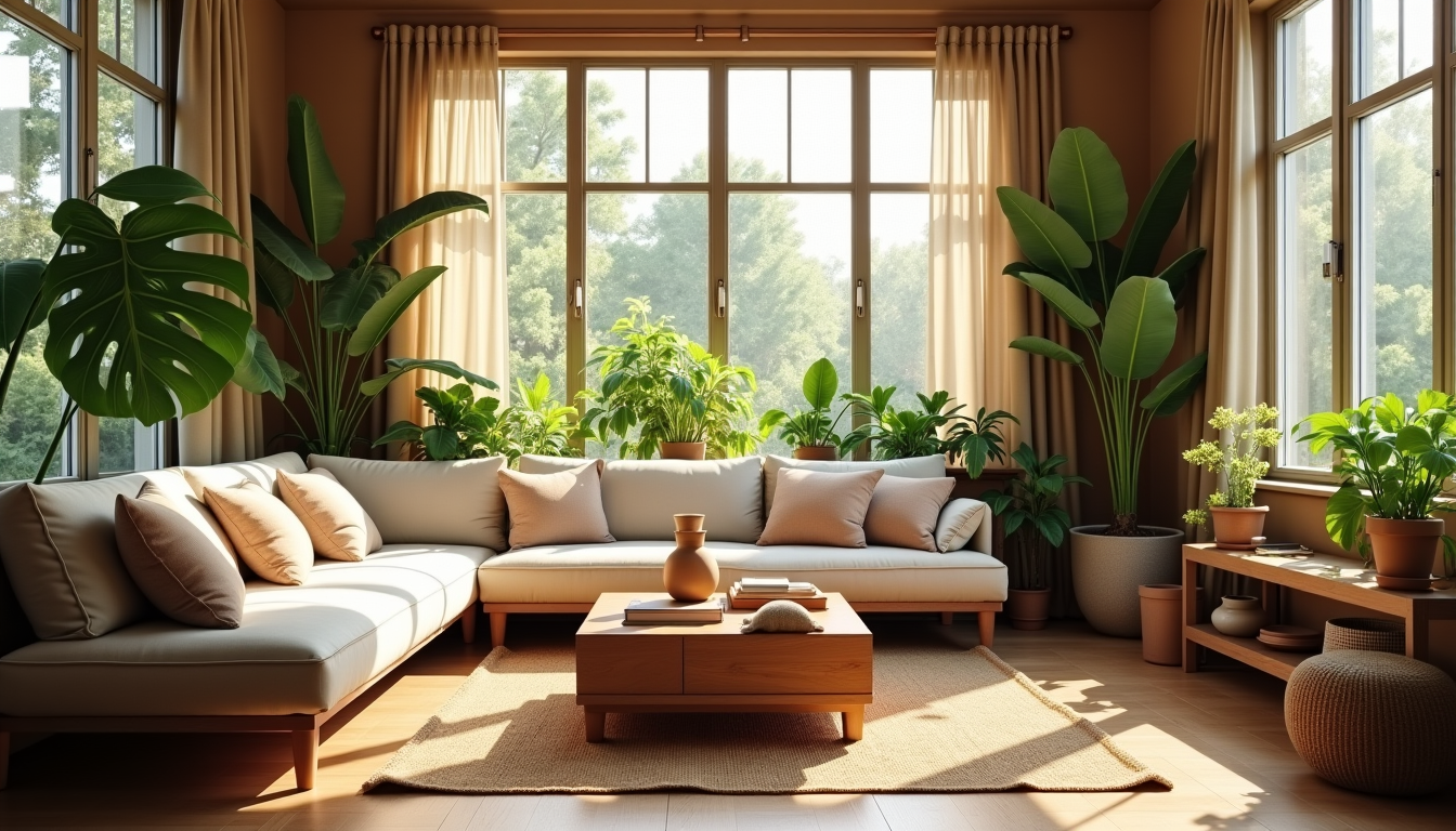 Illustration : en somme, choisir des matériaux et un mobilier — solutions simples pour rendre son logement plus durable