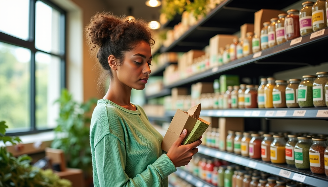 Illustration : ce tableau met en évidence les choix les — reconnaître les produits réellement écologiques dans le commerce ?