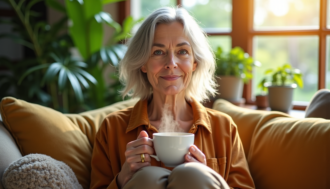 ménopause : comment l’ashwagandha aide à calmer bouffées de chaleur et anxiété — acité innée à s'adapter et à retrouver l'équilibre,