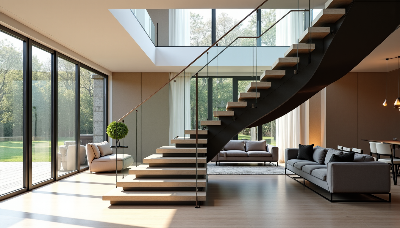 escaliers design 2026 : trouvez le meilleur fabricant sur mesure à tours et blois — le choix des matériaux est une étape déterminante