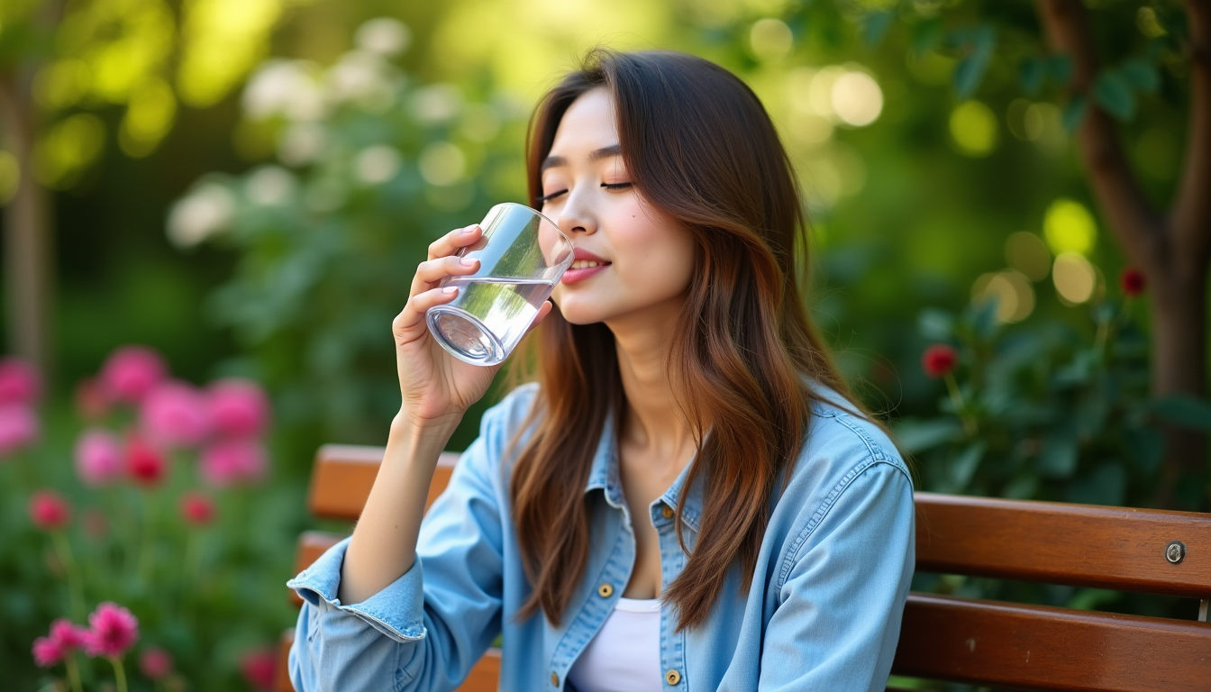 gestes simples améliorent notre bien-être au quotidien ? — l'hydratation est souvent sous-estimée. notre corps est composé