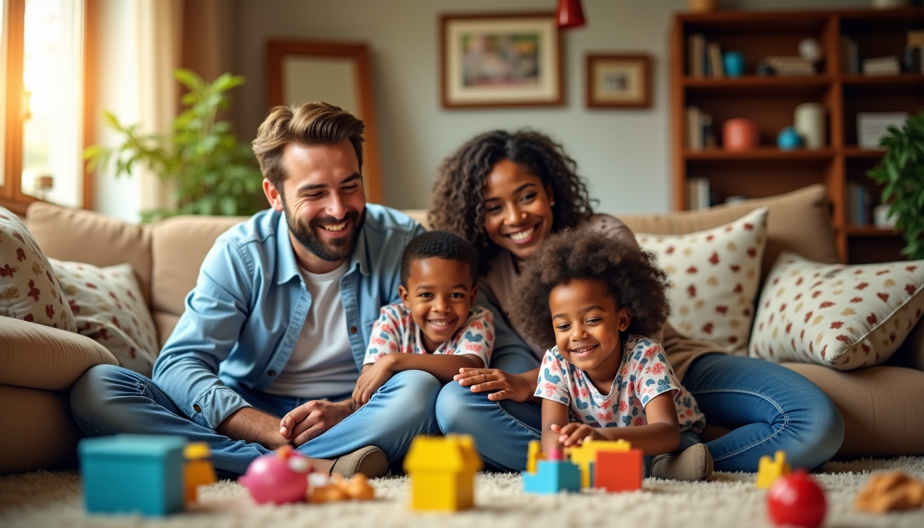 Illustration : ces habitudes, pratiquées avec constance, contribuent à créer — ressources pour épanouir votre famille