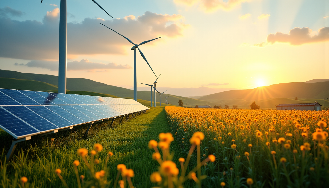 fusionner écologie et énergie pour un avenir durable — la transition vers un modèle où l'on cherche