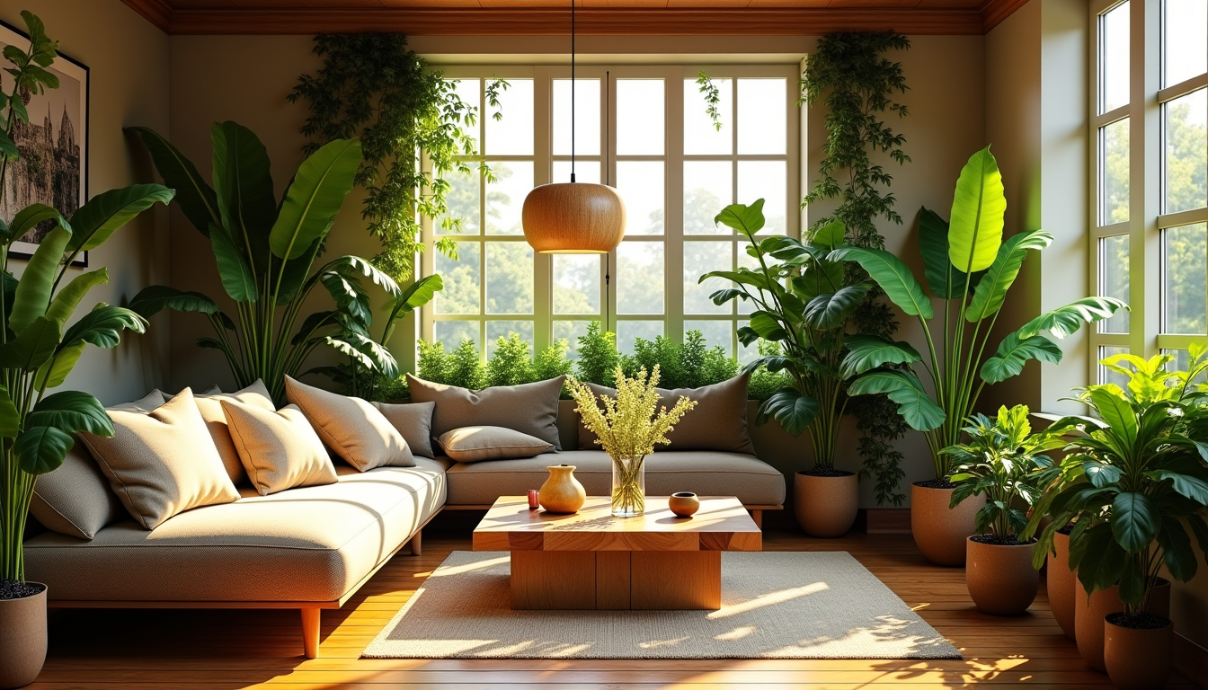 inspirez-vous de la nature pour réinventer votre intérieur — érieurs, elles transforment l'air, adoucissent les angles et