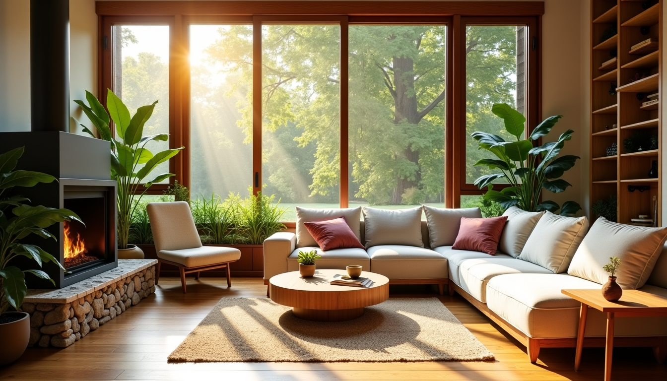 Illustration : , aspect naturel écologique, respirant, devient plus doux — inspirez-vous de la nature pour réinventer votre intérieur