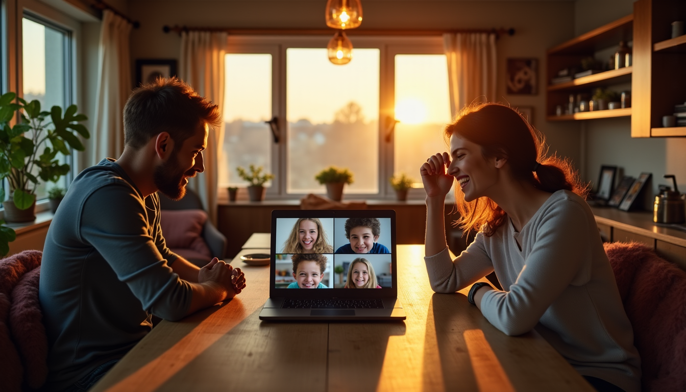 la vie de famille évolue-t-elle? — çonner des familles qui s'organisent parfois à distance