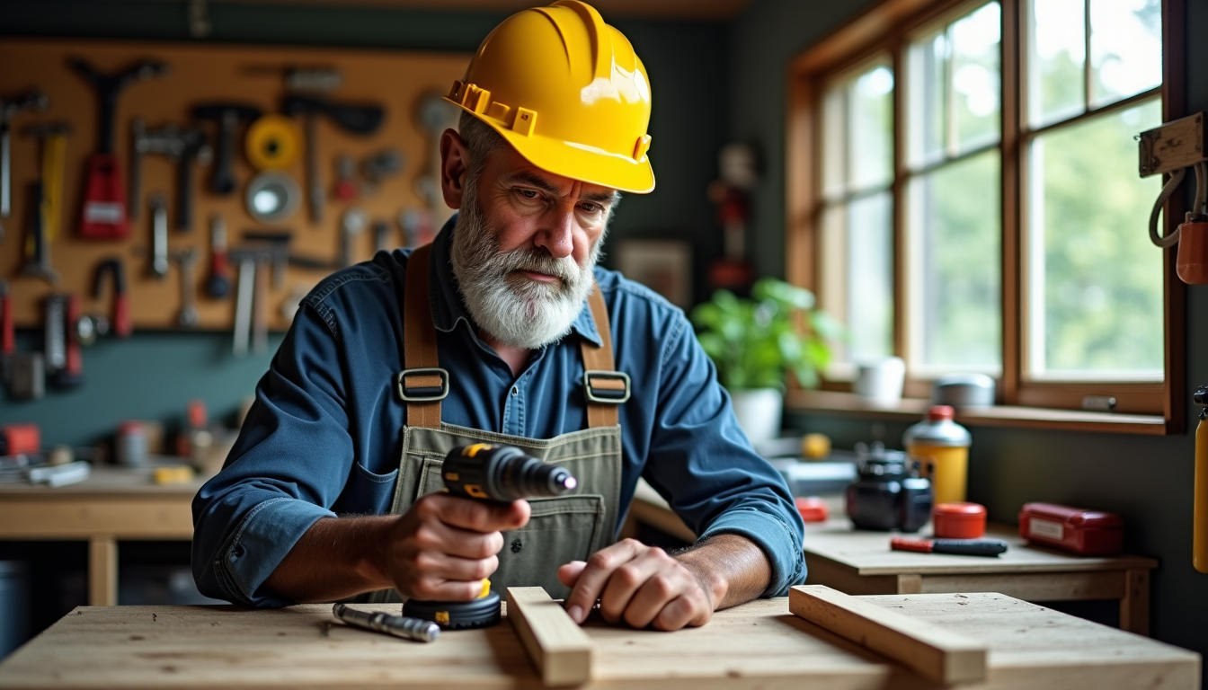 sécurité en bricolage : les précautions à ne jamais négliger — vec embout protecteur et semelle anti-perforation contre les