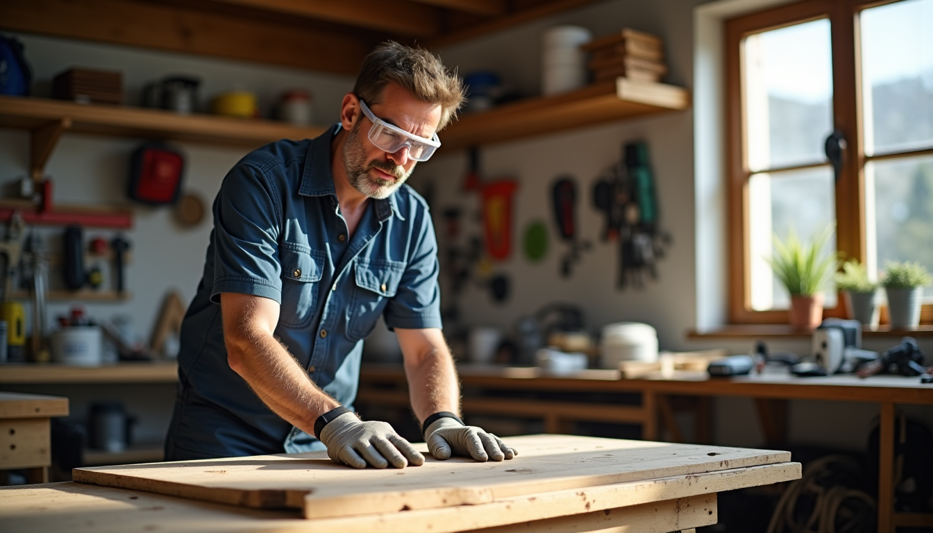 Illustration : "la meilleure sécurité est l'anticipation. pensez toujours aux — sécurité en bricolage : les précautions à ne jamais négliger