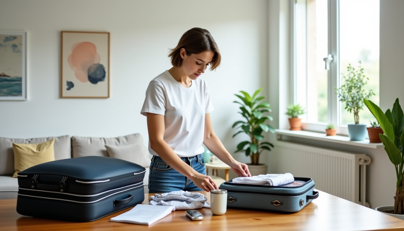 secrets de voyage pour un bien-être optimal en déplacement — sélectionnez uniquement l'essentiel et laissez le superflu à