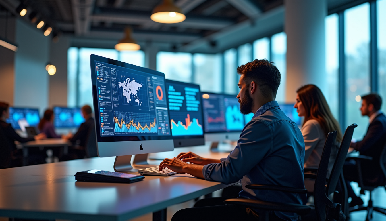 l'intelligence artificielle transforme les entreprises modernes — blicité ciblée, personnalisation des offres, optimisation des budgets