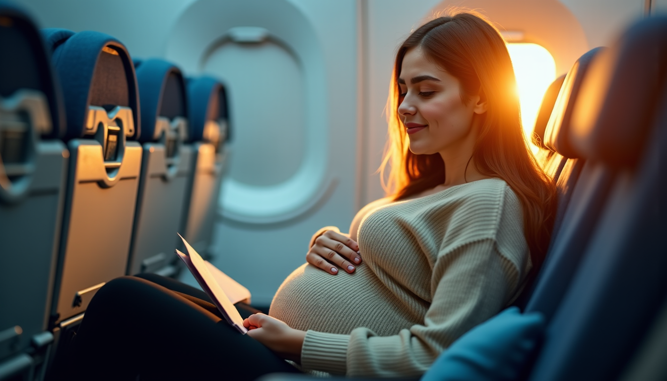 voyager enceinte : astuces pour un vol confortable et s&ucirc;r &mdash; il pourra &eacute;galement vous fournir un certificat m&eacute;dical