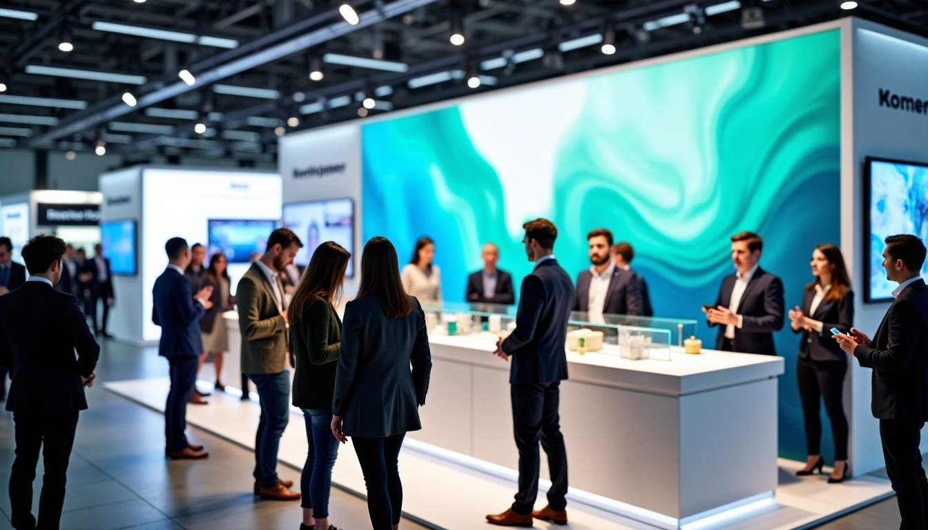 Illustration : "un stand n'est pas seulement un espace ; — aménagement de stand : les clés pour attirer plus de visiteurs en salon professionnel