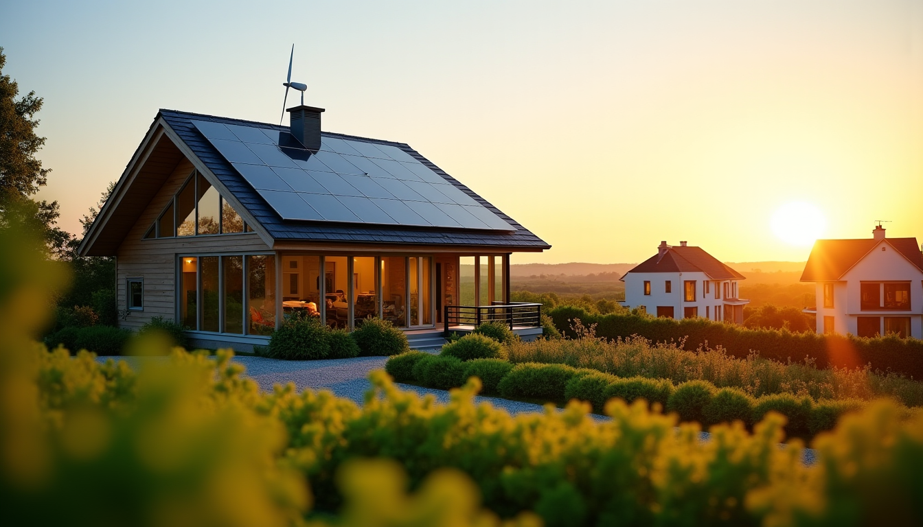 Illustration : potentielles. ils représentent une avancée significative vers l'autonomie — optimiser l'énergie domestique : solutions innovantes