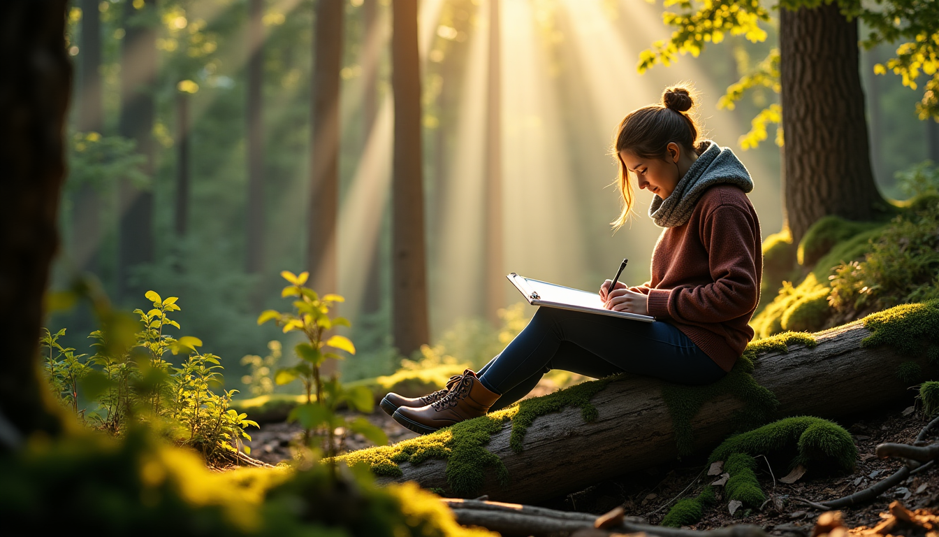 ce que la forêt murmure aux curieux promeneurs — au-delà des sons naturels, la forêt est aussi