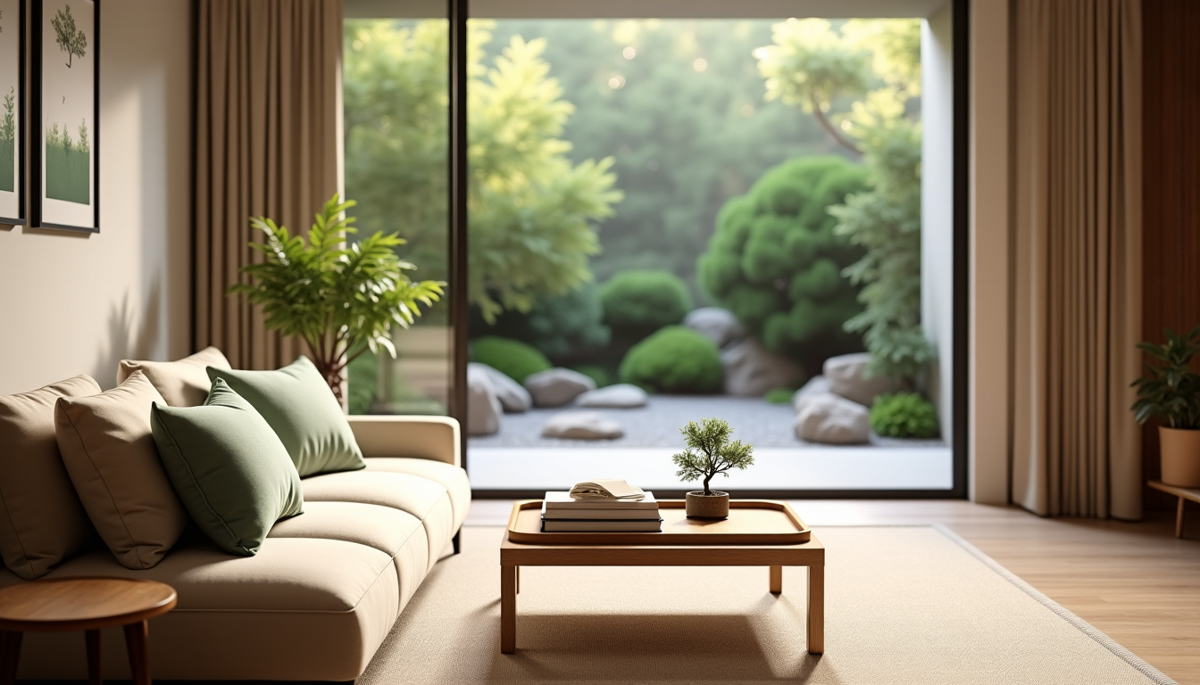 Illustration : le feng shui, cet art de vivre ancestral — améliorez votre bien-être grâce à un habitat zen