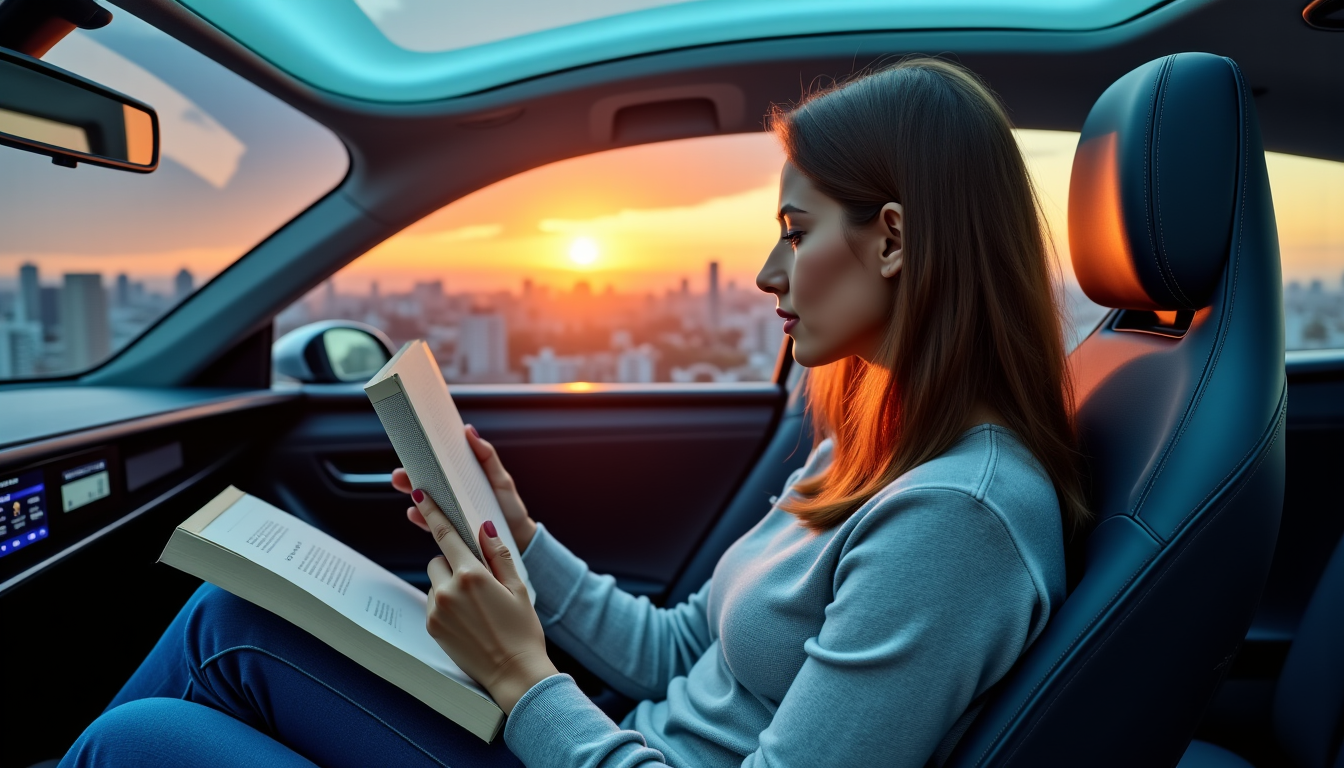 Illustration : cette transition vers l'autonomie promet également de réinventer — l'innovation qui redéfinit la conduite auto-moto