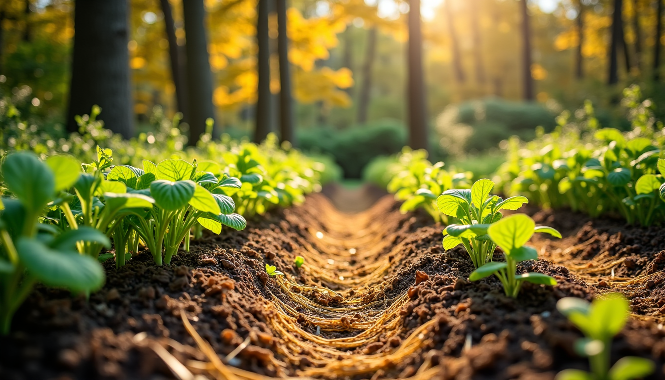 ce que personne ne dit sur les secrets du jardinage — s. utilisez des matériaux organiques comme la paille,
