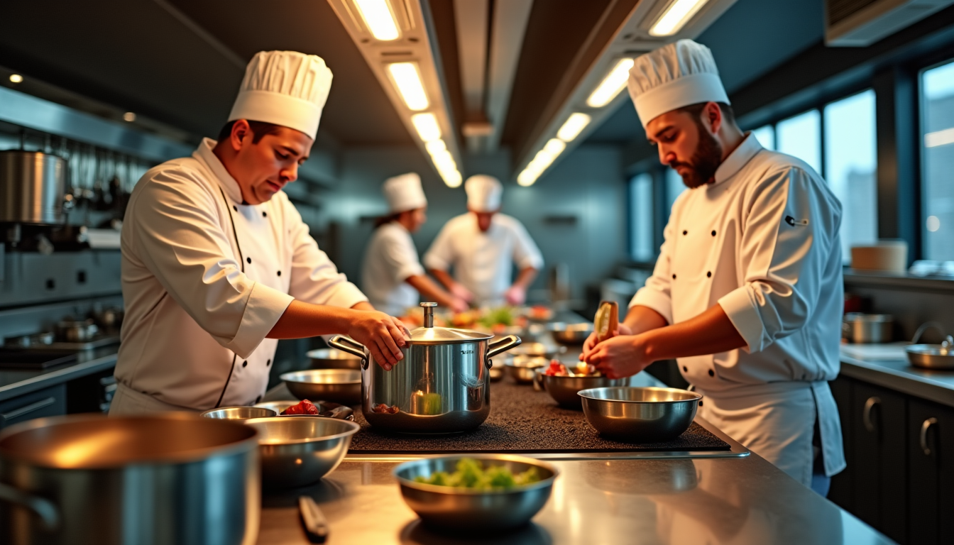 Illustration : investir dans du mat&eacute;riel fiable et adapt&eacute; permet &mdash; cocottes professionnelles pour restaurants et chr