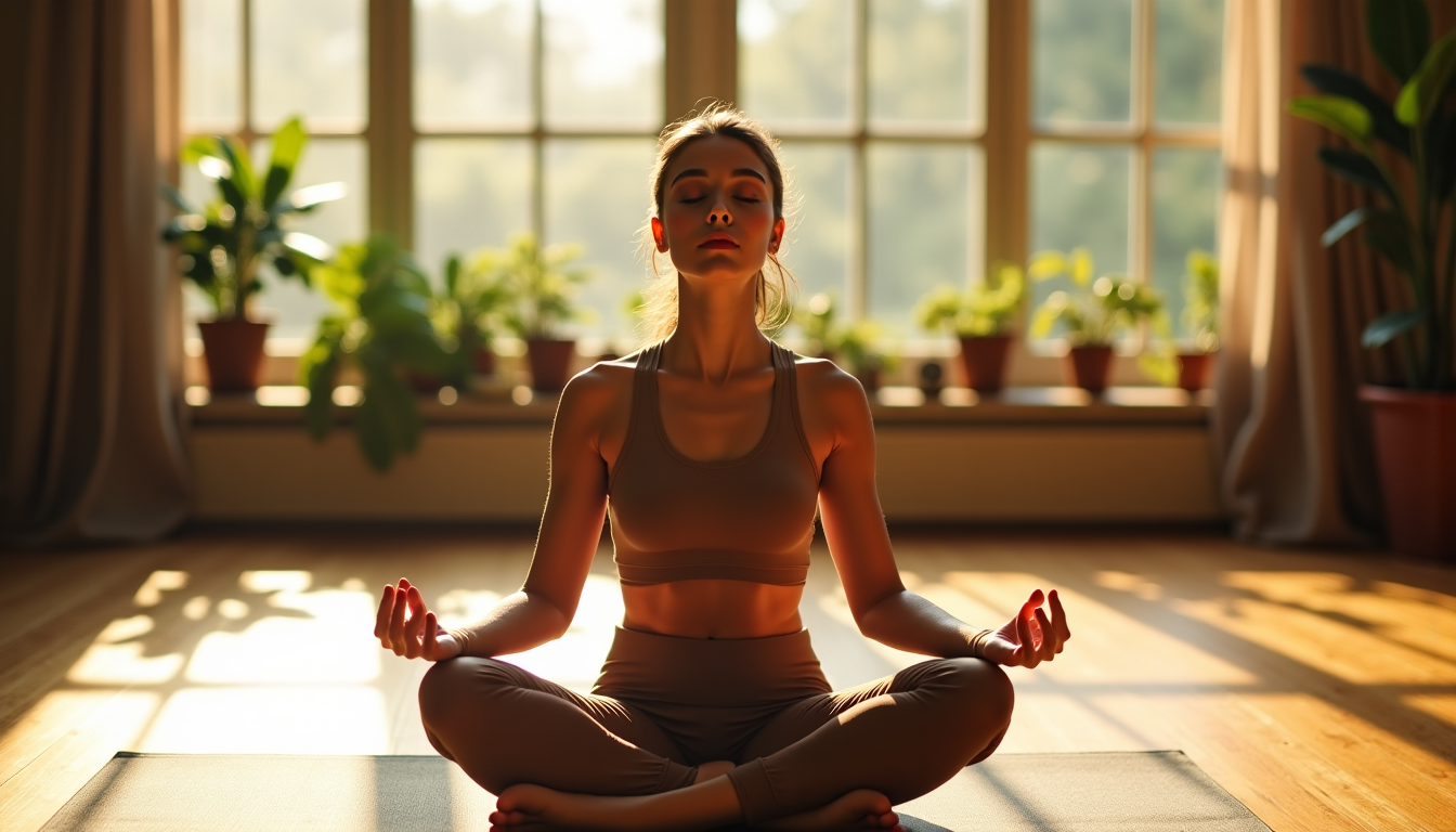 Illustration : la pratique régulière du pranayama transforme votre relation — ce qui fait du yoga bien plus qu’une simple activité physique