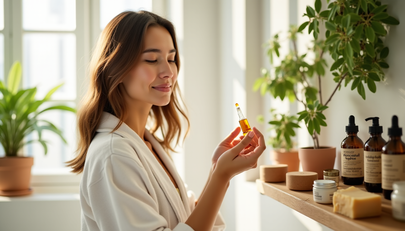 intégrer la beauté naturelle dans votre routine quotidienne ? — dans une routine naturelle, les huiles végétales pures