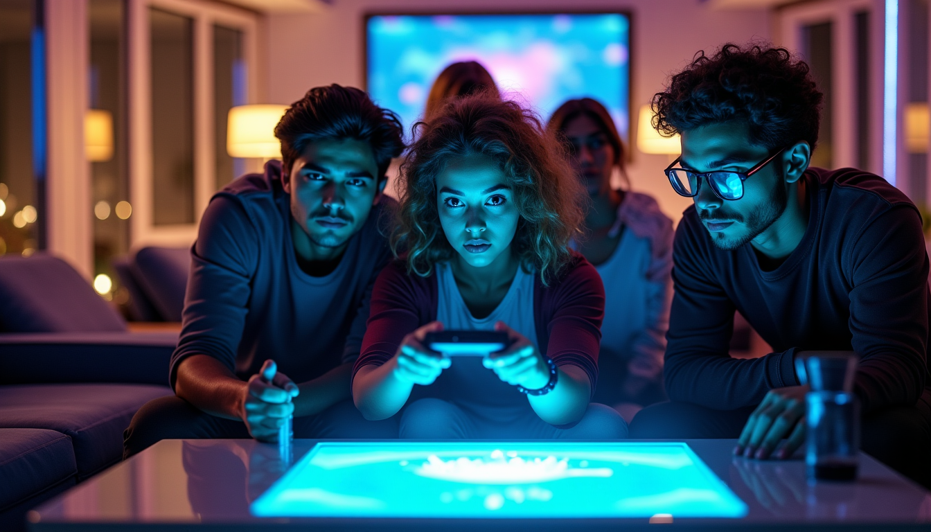 Illustration : : il redéfinit l'interactivité et le divertissement, ouvrant — révolution des jeux tech : tendances clés à suivre