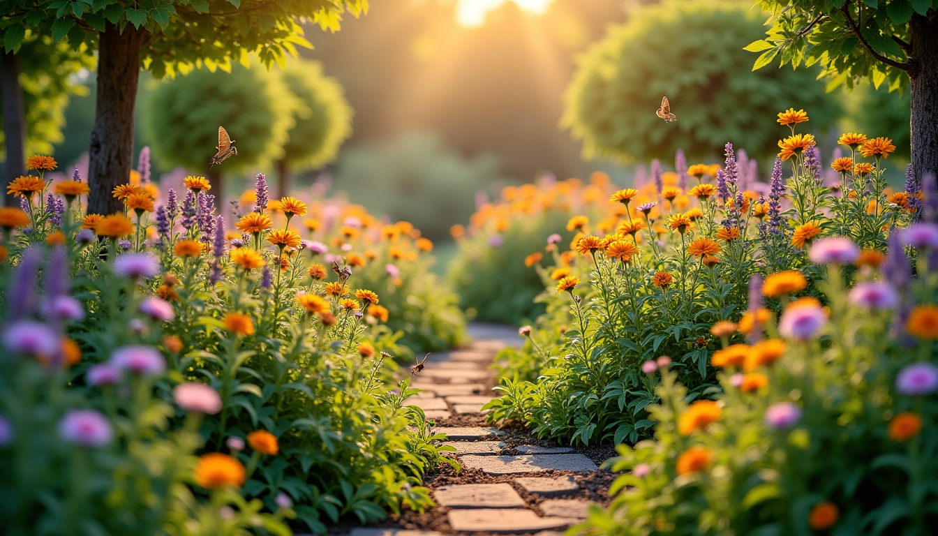 Illustration : ces espaces offrent des corridors écologiques et des — 7 astuces pour un jardin écoresponsable et fleuri