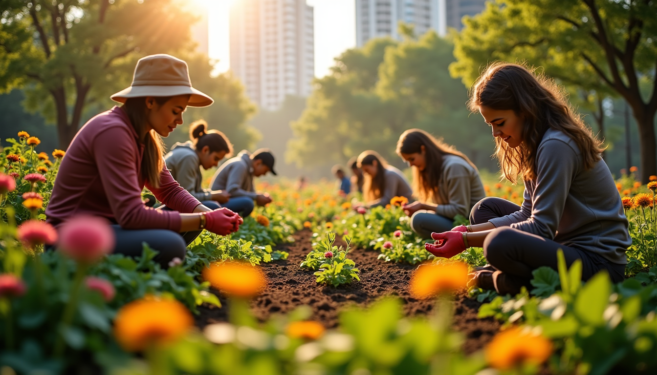 le jardinage urbain séduit-il de plus en plus ? — pour beaucoup, jardiner est une forme de méditation