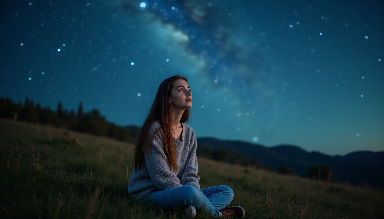 endroits les plus inspirants pour voyager seul et se recentrer — les nuits passées sous les étoiles, loin de