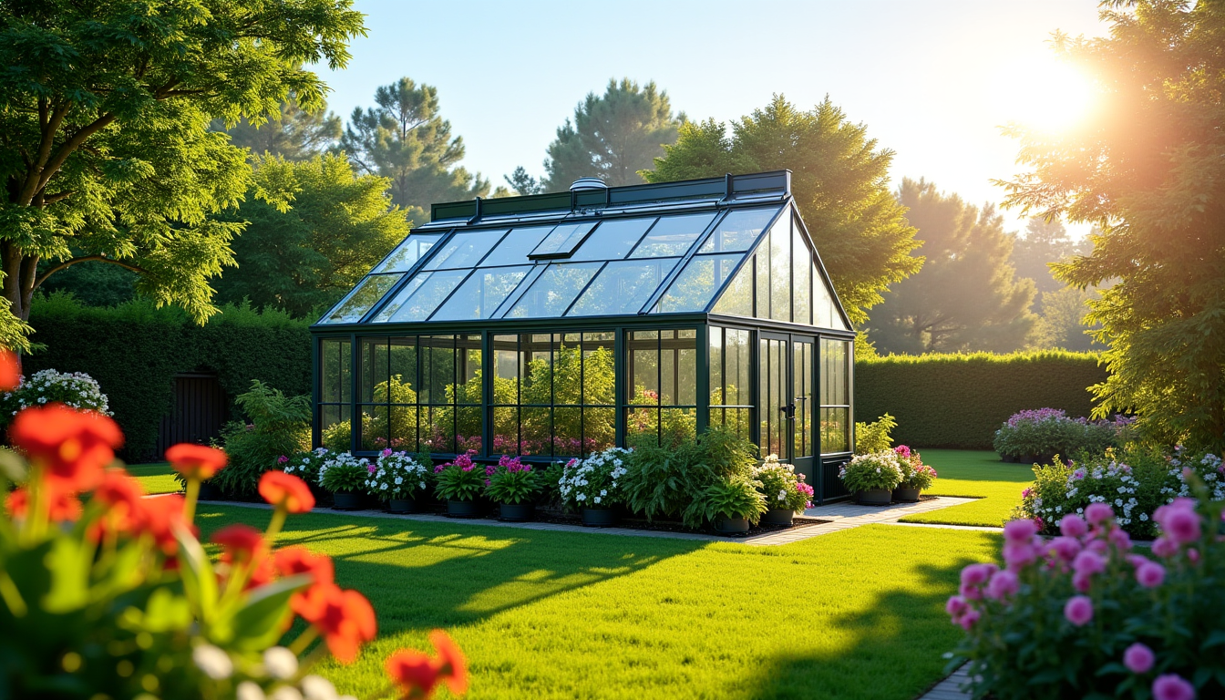 bien choisir sa serre de jardin en verre ? le guide complet 2026 — l'emplacement est tout aussi crucial. une orientation optimale