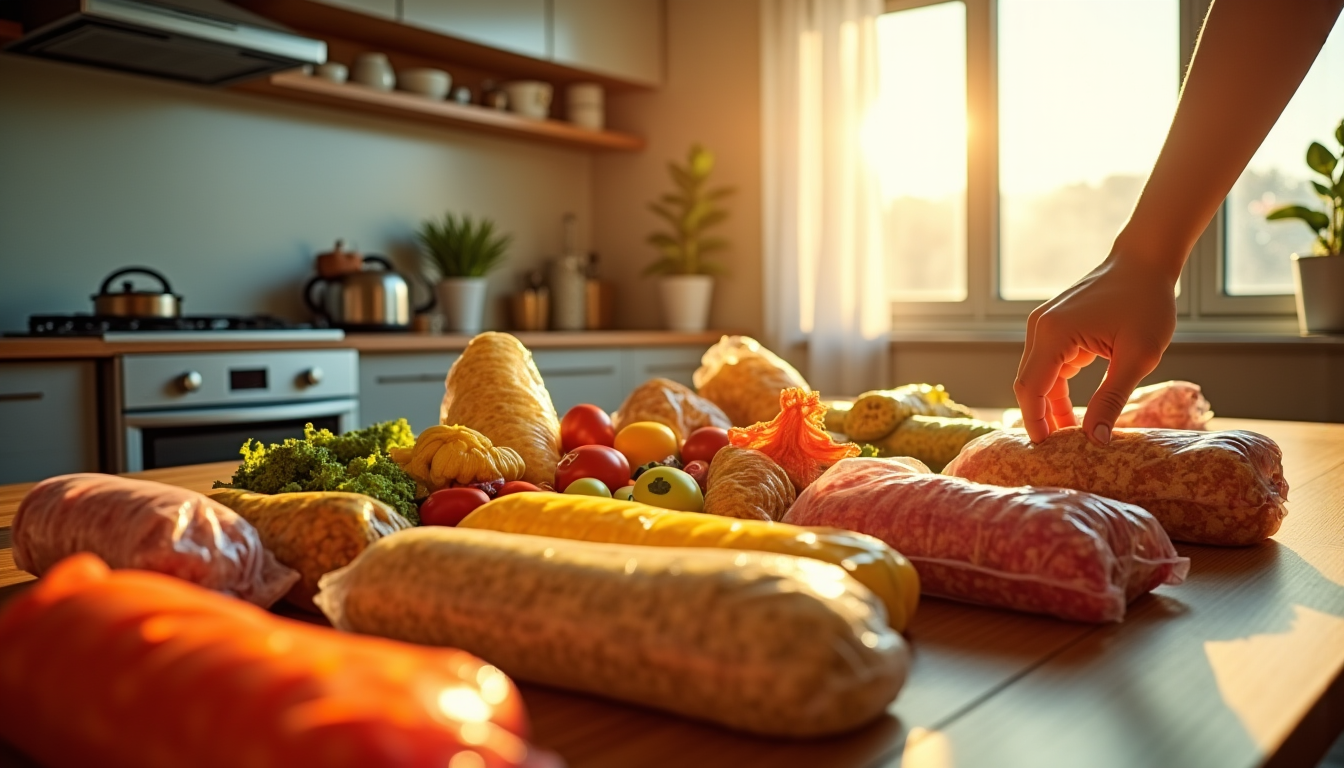 Illustration : erie alimentaire rend difficile la modération et favorise — aliments ultra-transformés et leurs effets sur l’organisme à long terme