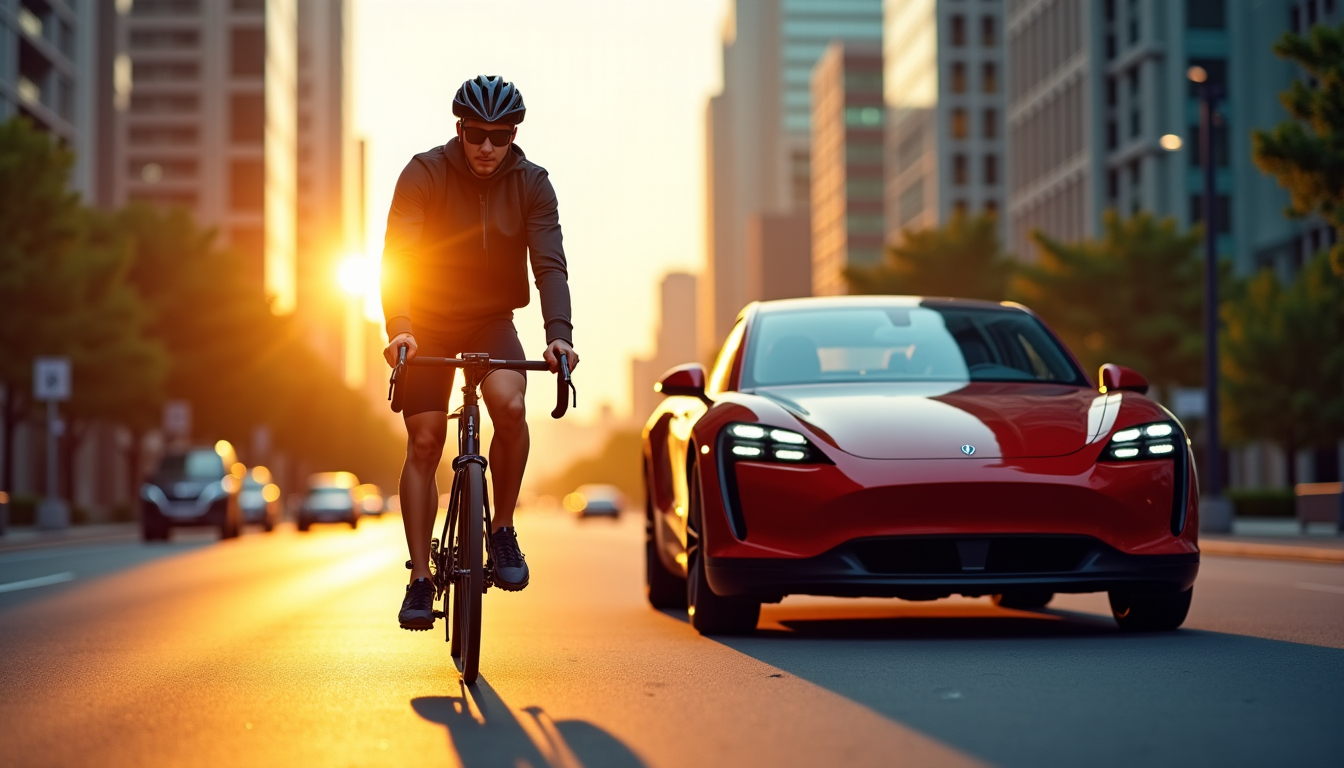 explorez l'harmonie entre deux roues et quatre roues — e, offrant une alternative dynamique et souvent plus