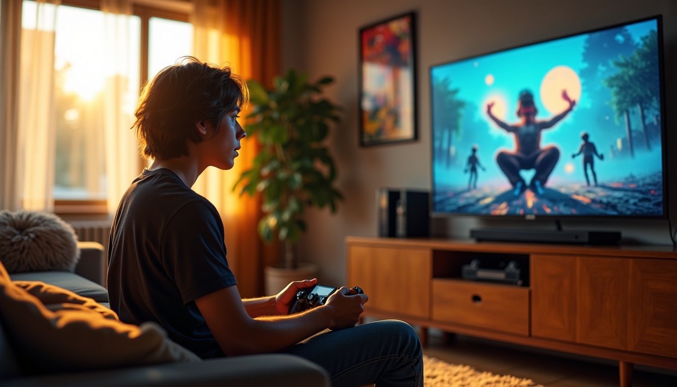 Illustration : aysage culturel et offrent des perspectives nouvelles sur — ce que l'on ignore souvent sur l'impact des jeux vidéo modernes