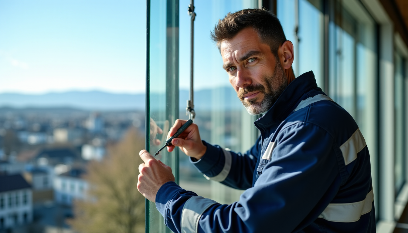 Illustration : "la qualité d'un dépannage vitrerie ne se mesure — vitrier à lausanne : dépannage urgent en moins de 30 minutes