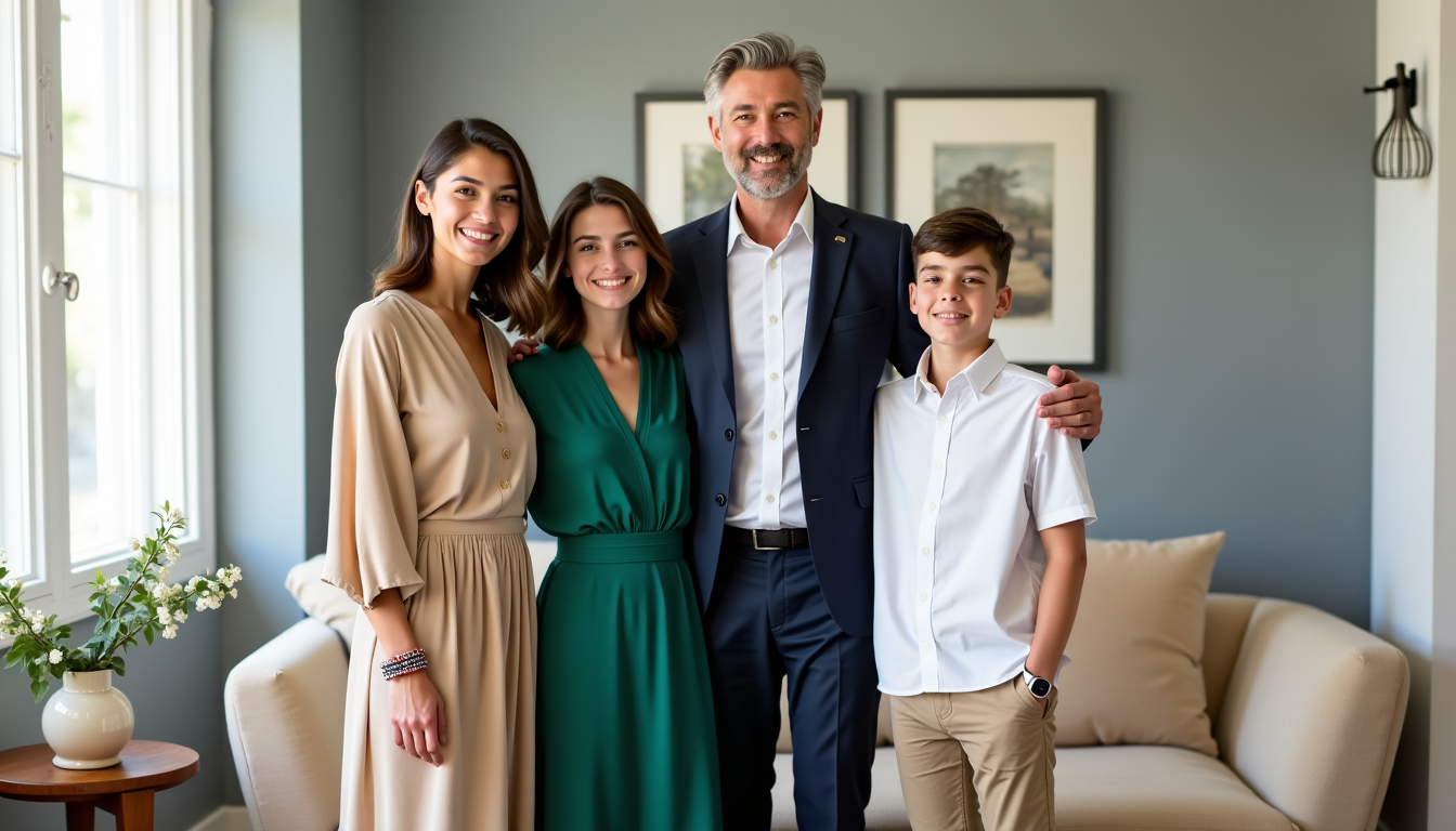 secrets de style pour une famille unie et élégante — construire un style qui reflète l'essence d'une famille