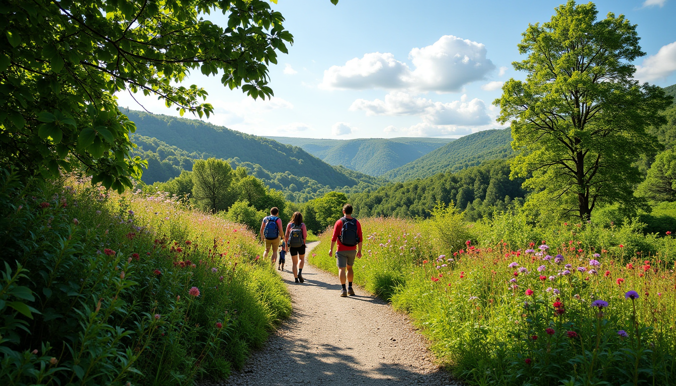 randonnée : les sentiers ecologiques de saint hippolyte, un parcours nature à découvrir absolument — plusieurs options de parcours sont disponibles, offrant des