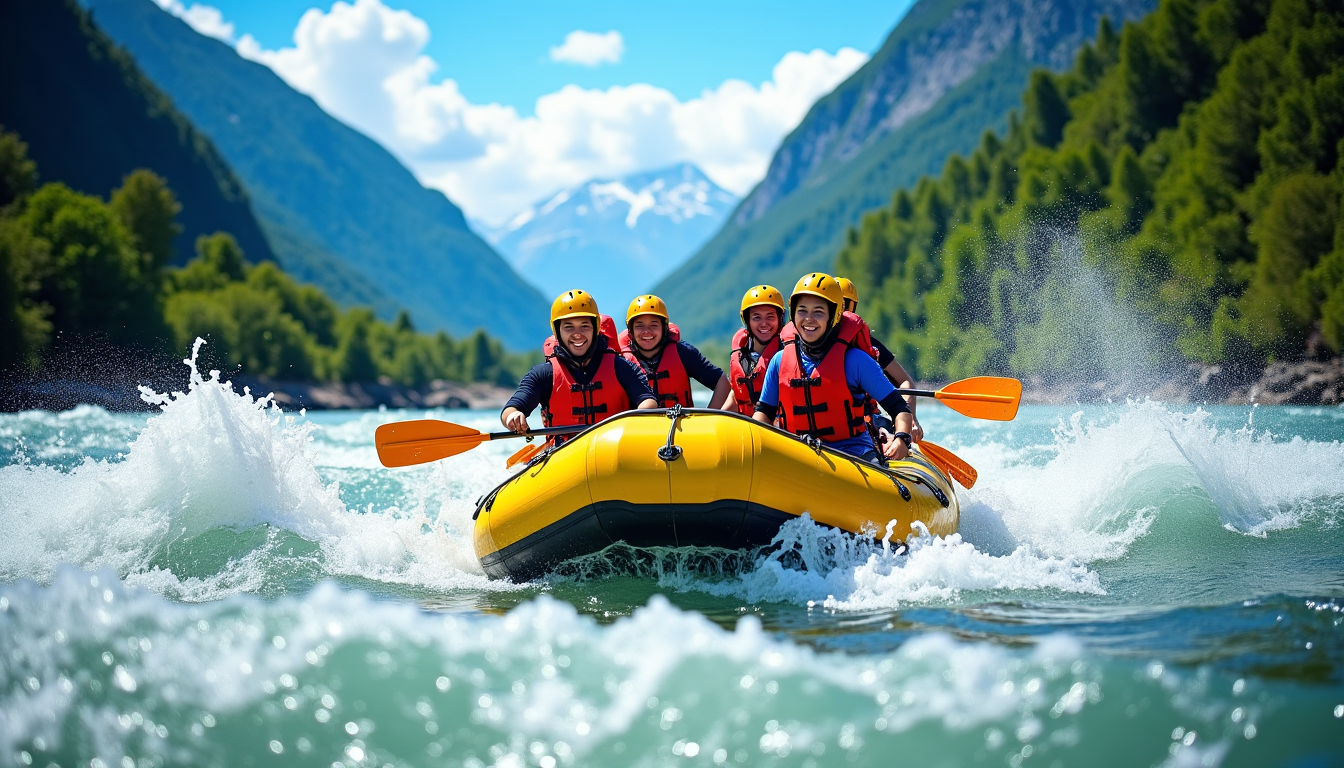 rafting pau : une demi-journ&eacute;e de sensations fortes au pied des montagnes &mdash; ne exp&eacute;rience compl&egrave;te. vous pouvez en apprendre davantage
