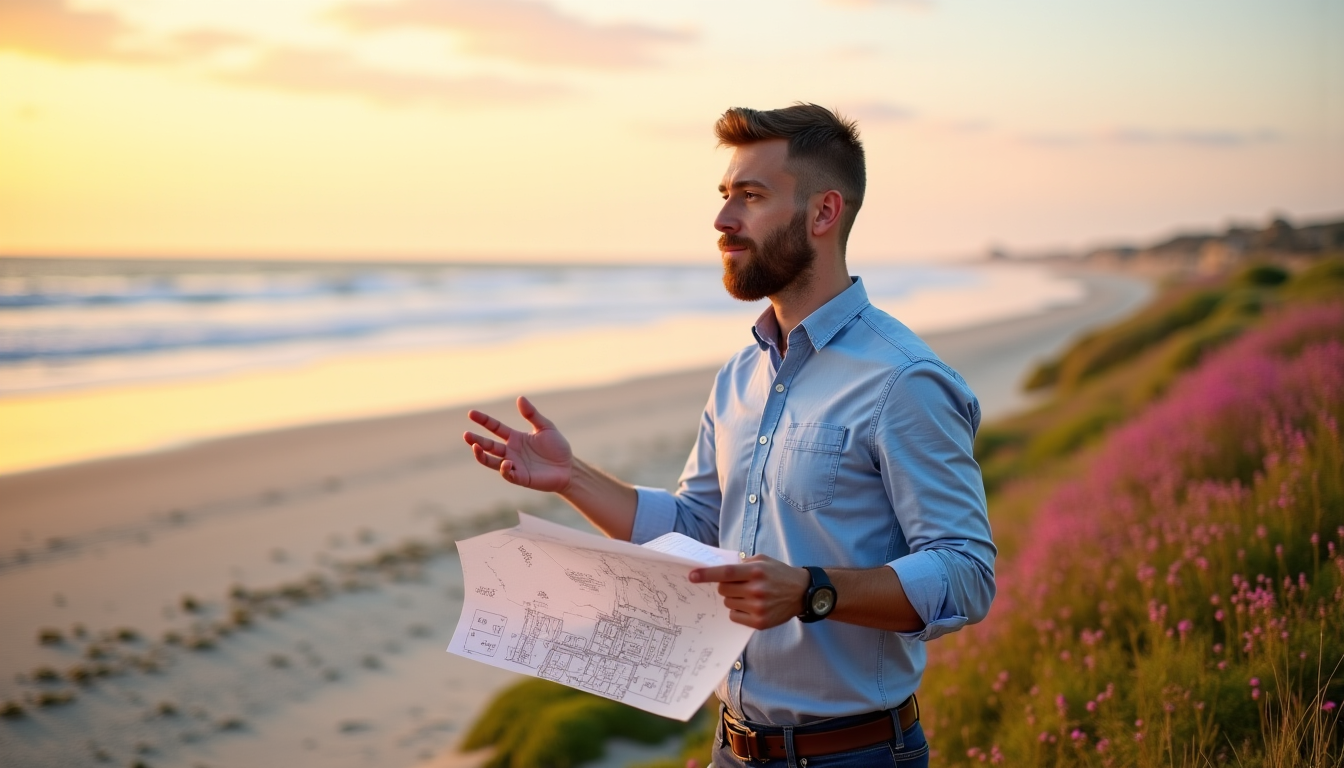 Illustration : et la flore locales coordination avec les bureaux — constructeur aux sables d’olonne : comment concevoir une maison adaptée au littoral ?