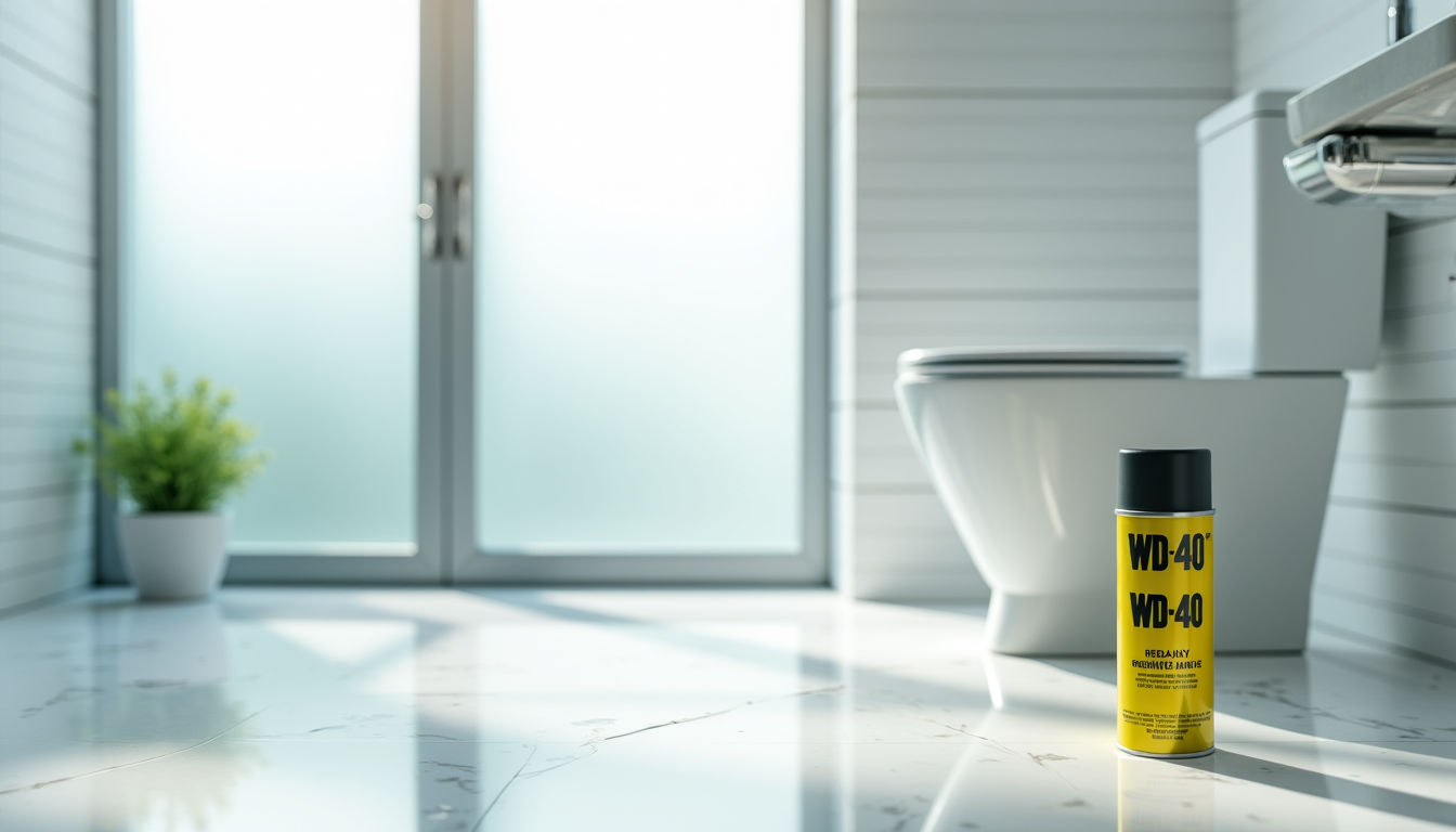 Illustration : puisque l'utilisation du wd-40 dans les toilettes n'est — mettre du wd-40 dans les wc ?