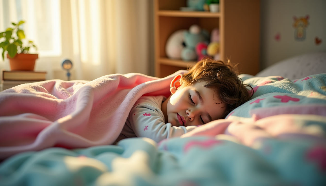 couverture lestée pour enfant tdah : une solution naturelle contre l'hyperactivité — t à une régulation émotionnelle accrue, des aspects