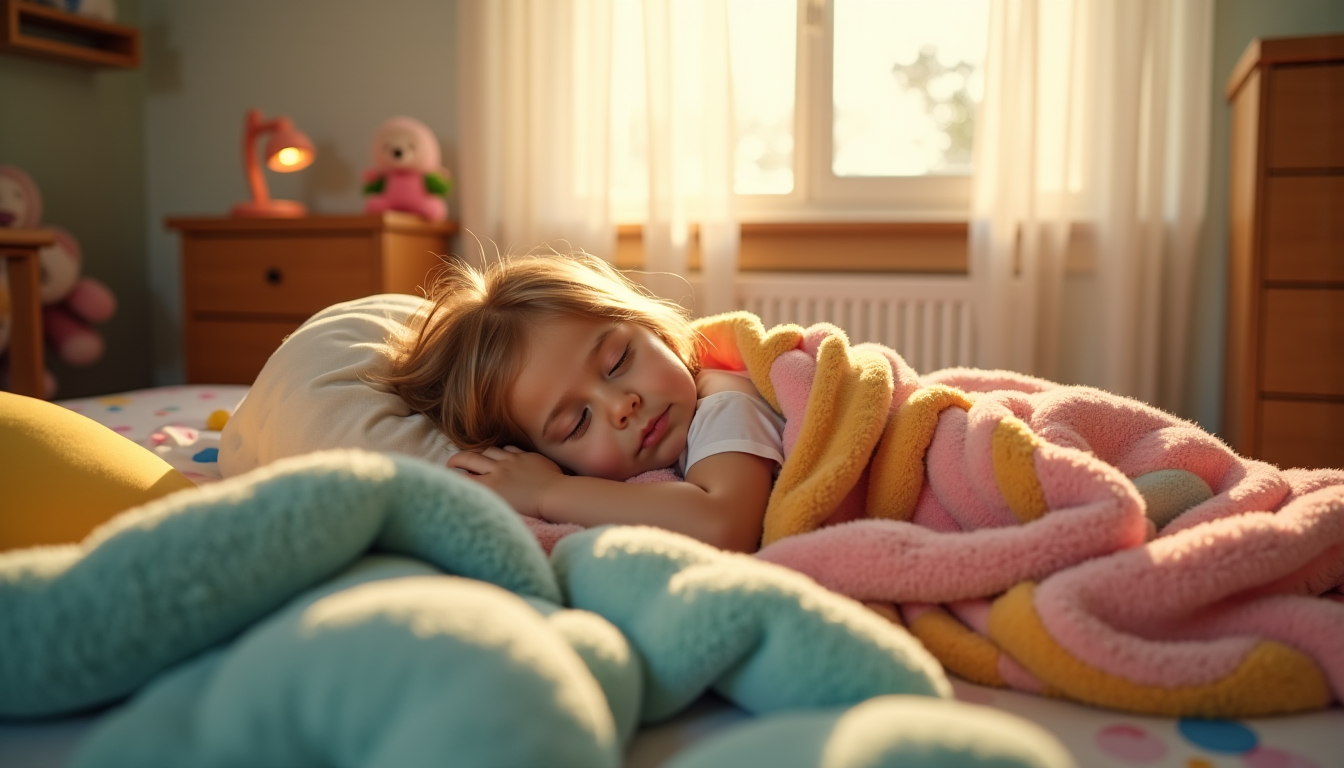 Illustration : un poids insuffisant pourrait ne pas procurer l'effet — couverture lestée pour enfant tdah : une solution naturelle contre l'hyperactivité