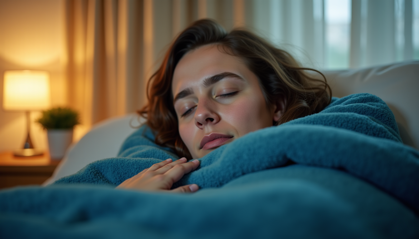 anxiété sévère : comment une couverture de 9 kg peut vous apaiser — l'utilisation d'une couverture lestée, notamment celle de 9