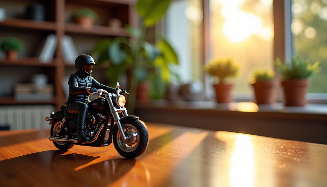 figurine motard sur mesure : le cadeau original qui épatera tous les passionnés — ce niveau d'attention aux détails assure que la