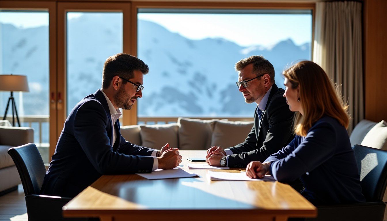 Illustration : il est recommandé de s'entourer de professionnels compétents — achat d'appartement à méribel : le guide complet pour réussir votre projet immobilier