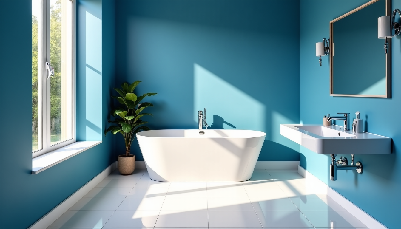 peinture intérieure : 7 erreurs fréquentes lors d’une rénovation — la salle de bain ou la cuisine. très