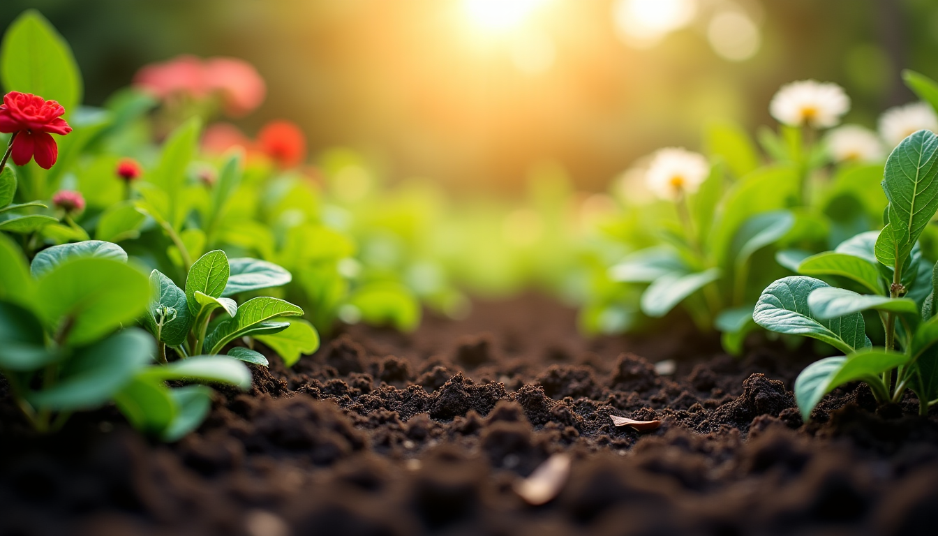 Illustration : la santé du sol joue un rôle prépondérant — le jardin peut-il transformer l'énergie ?