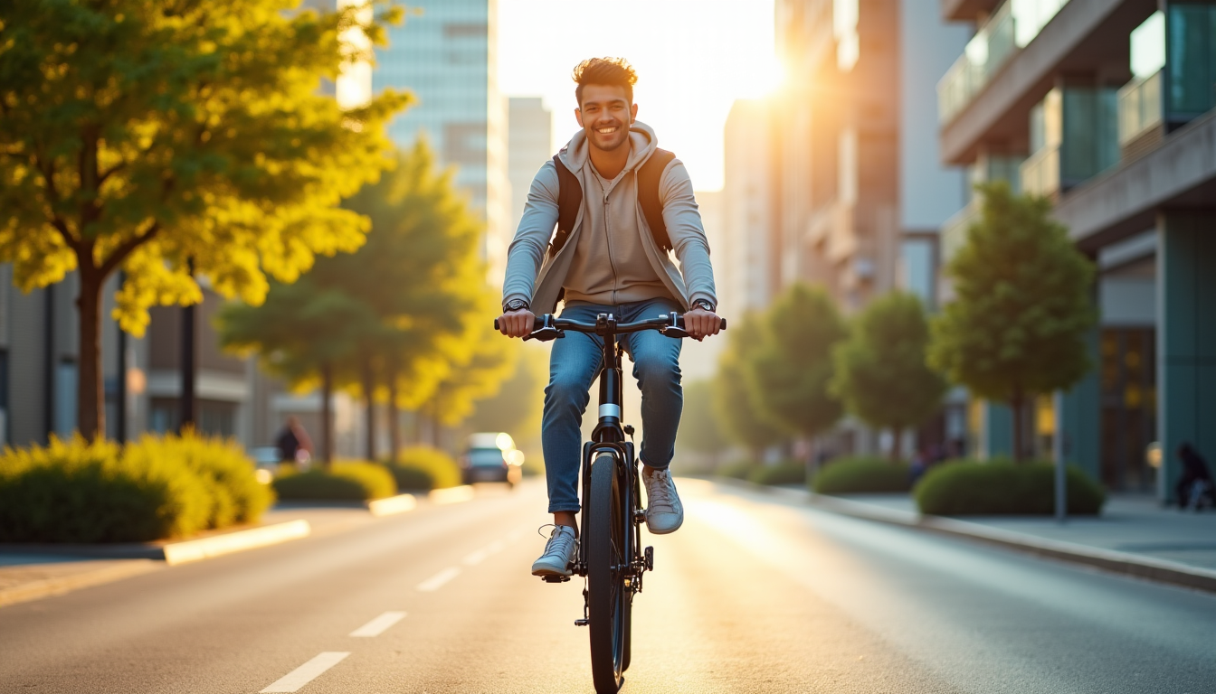 Illustration : achat, entretien minime) nul (à l'usage) rapide et — roulez vers l'avenir avec le vélo : un atout écologique