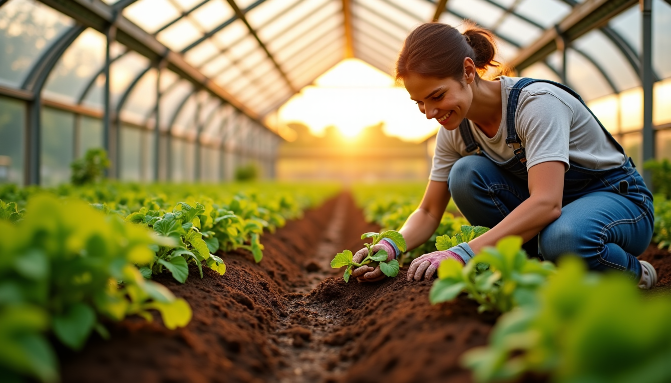 3 astuces pour optimiser vos serres miccolo acd — enrichir le sol de votre serre, c'est investir